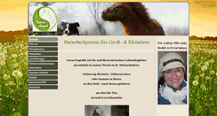 Desktop Screenshot of nature-vet.de